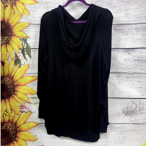 Southern Stitch Long‎ Sleeve Black Hoodie with Sequins Women's XL NWT - Picture 10 of 10